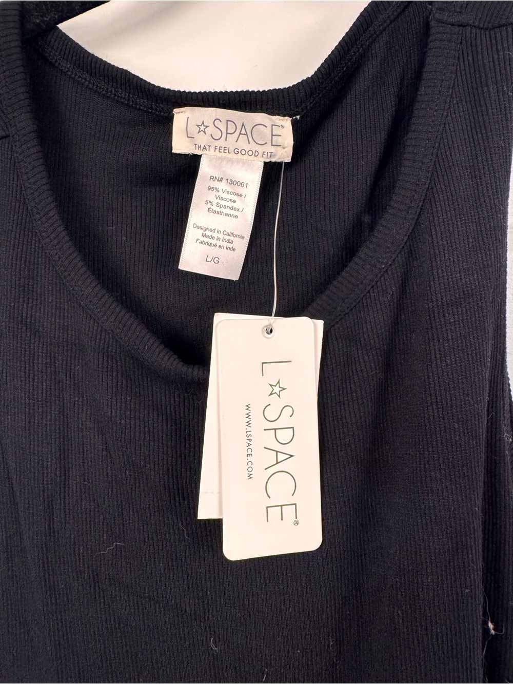 l*space Black Backless Bodycon Mini Dress - Picture 3 of 6